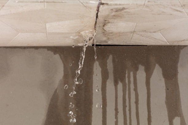Professional Burst Pipe Cleanup technician working in Woodway, TX